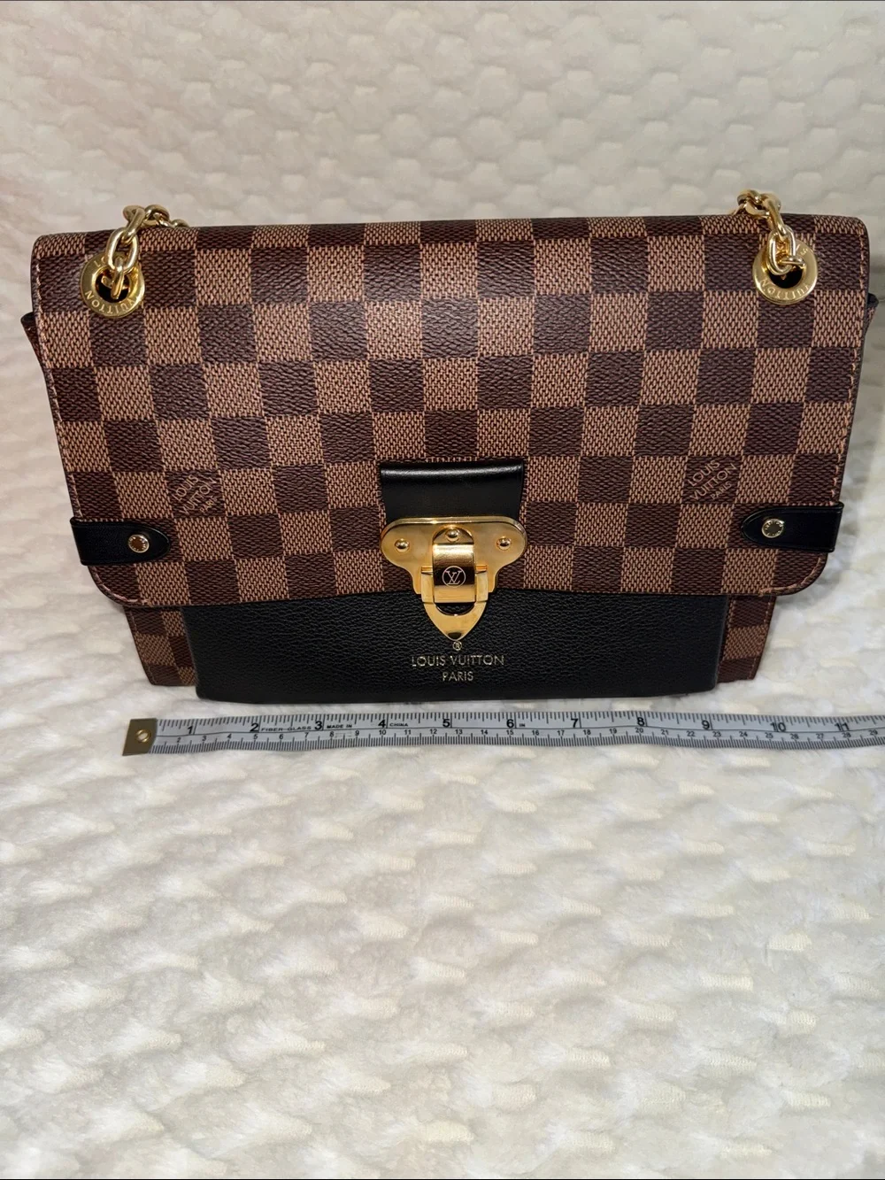 Louis Vuitton Vavin PM Damier Ebene Noir-Authentic-EUC